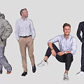 characters multiplayer characters 3d model