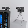 Projection Monitoring Hikvision Cameras With Tripod Stand And Tablet