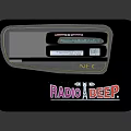 Vintage Radio Beep Digital Device With Classic Display And Control Buttons