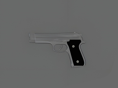 Cartoon Pistol Cartoon Gun Weapon Pistol Gun Firearms Animation Movie model