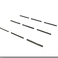 Durable Industrial Equipment Metal Tool Bars With Multiple Lengths For Manufacturing Applications