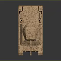 Military Vehicle Tank 3D Model With Camouflage Pattern Turret Cannon And Tracks
