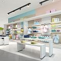 Modern Maternal and Baby Store Maternal and Baby Store Children's Wear Area 3d model