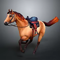 High Quality Equestrian Equipment With Leather Saddle And Bridle For Horseback Riding