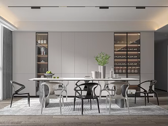 Modern Restaurant 3d model