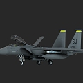 American F15 3d model