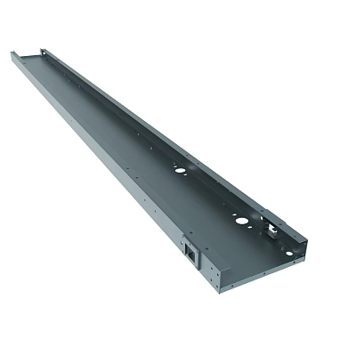 Plastic spray bridge galvanized bridge flame retardant cable bridge fire spray bridge bridge 3d model