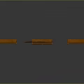 Wooden Gun Storage Racks With Central Rifle Holder And Display Shelves