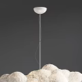Modern chandelier cloud lamp 3d model