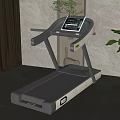 Modern Indoor Treadmill With Digital Display And Sleek Design For Home Gym Use