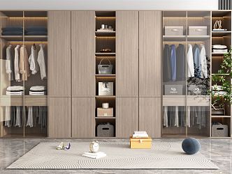 Modern wardrobe 3d model