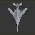 Sleek Modern Gray Fighter Jet With Sharp Nose And Aerodynamic Wings Design