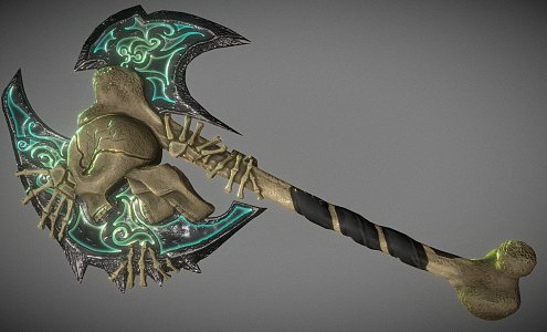 Ghost Maker Axe 3d model