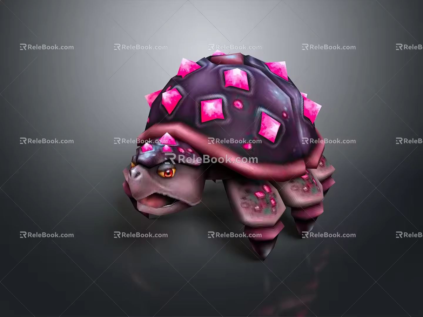 Turtle Turtle Cartoon Turtle Snapping Turtle Chickbill Turtle Reptile Cold Blooded Animal Reptile Reptile Class 3d model