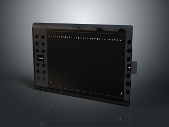 Modern Electronic Blackboard Teaching Board Blackboard Teaching Board 3d model