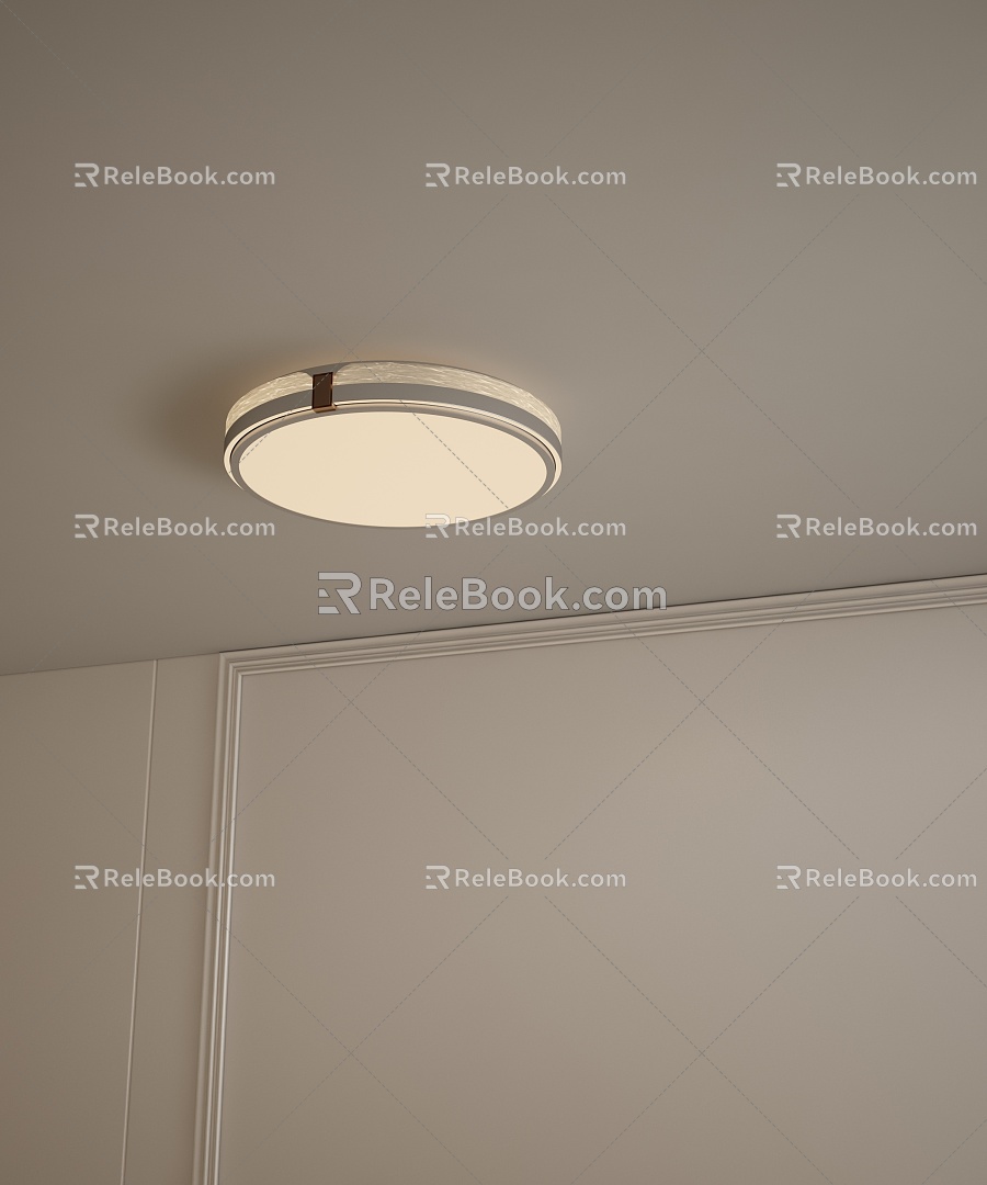 Simple ceiling lamp model