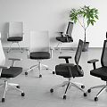 Modern office chair 3d model