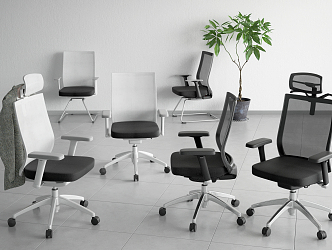 Modern office chair 3d model