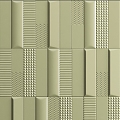 Wall brick wall decorative surface 3d model