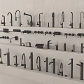 Modern faucet basin faucet sink faucet 3d model