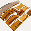 Various Wooden Landscape Bridge Designs With Arch And Flat Decks And Railings