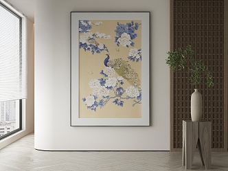 New Chinese Decorative Painting 3d model