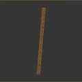 Wooden Ladder Design For Home Decor With Vertical Structure And Vintage Style