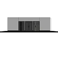 Modern Home Interior Showcasing Stylish Double Doors With Various Textures And Colors