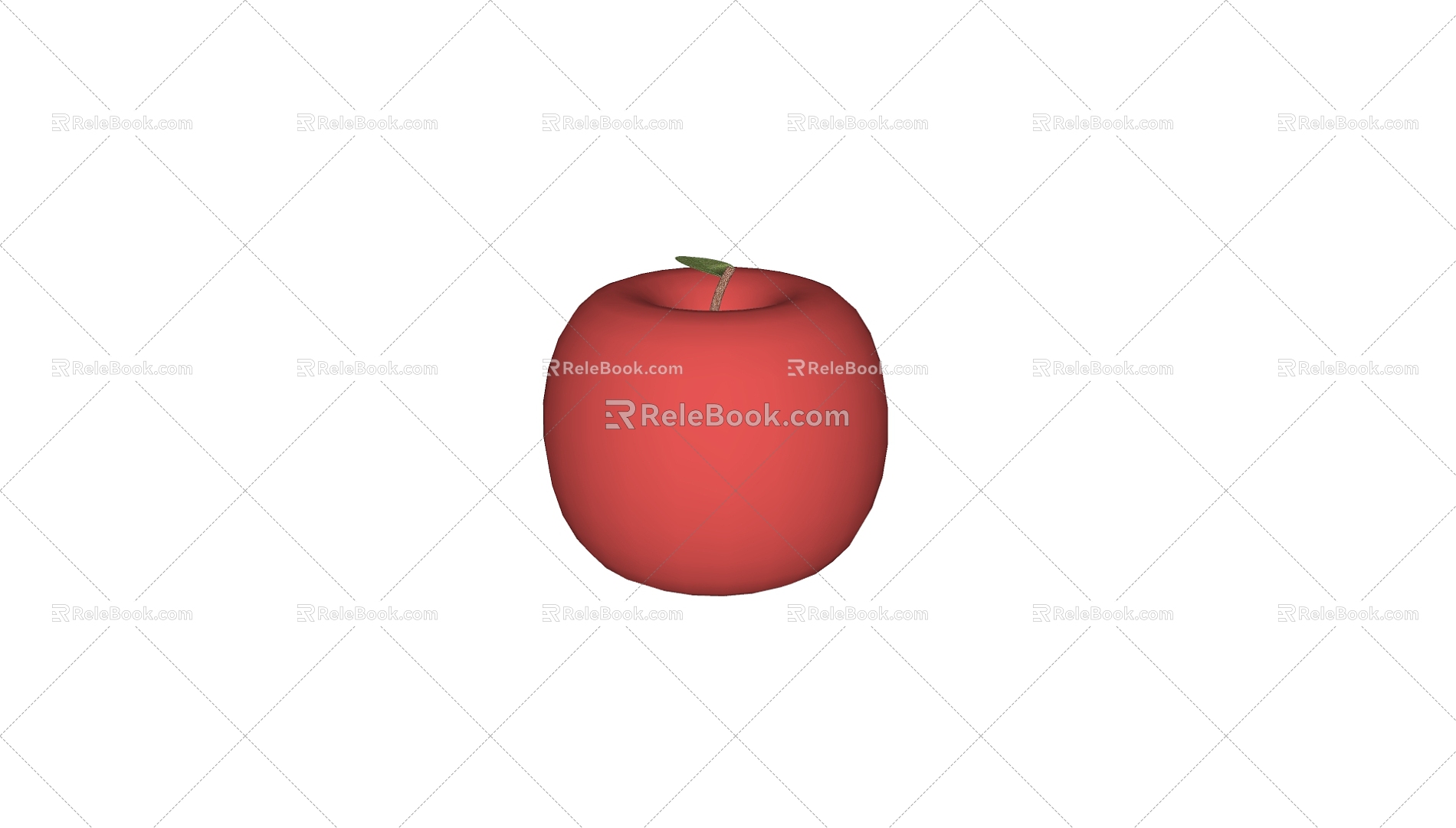 Apple 3d model