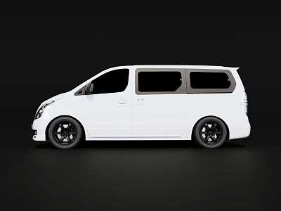 Hyundai MPV van 3d model