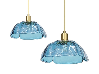 Light Luxury Glass Chandelier model