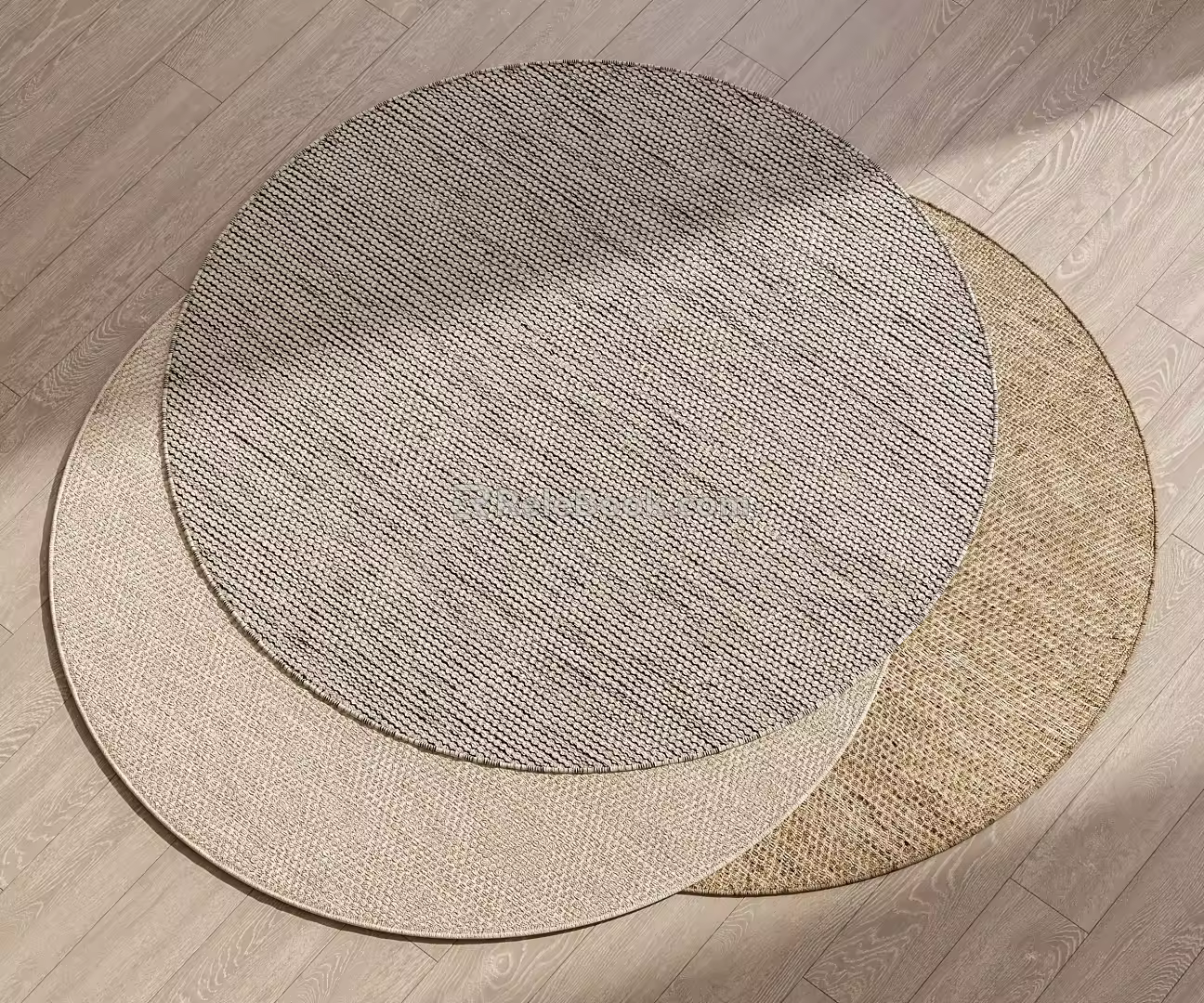 Modern Round Carpet 3d model