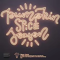 Neon Lamp Set with Pumpkin Spice Season Design for Festive Decor