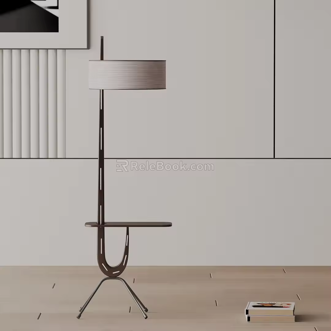 Modern floor lamp 3d model