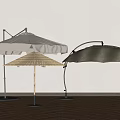 Stylish Sunshade Collection With Straw Weave And Curved Fabric Designs For Outdoor Use