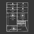 Industrial Wind Turbine Equipment With Control Panel And Monitoring System Model
