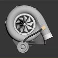 High Performance Turbocharger With White Design And Piping Structure For Automotive Engines