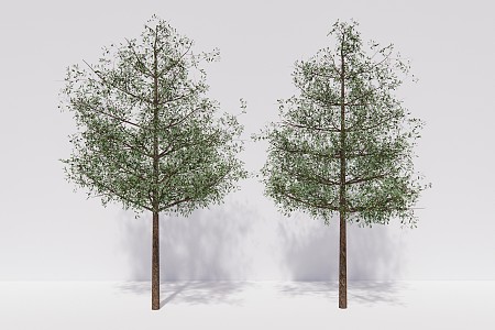 Modern Trees Elemene Trees 3d model