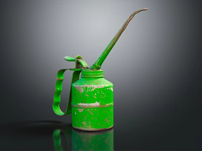 Industrial LOFT oil jug oil jug 3d model