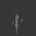 Futuristic Space Battleships With Large Main Vessel And Smaller Crafts Firing Energy Beams
