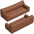 Modern Multiplayer Sofa Coco Republic 3d model