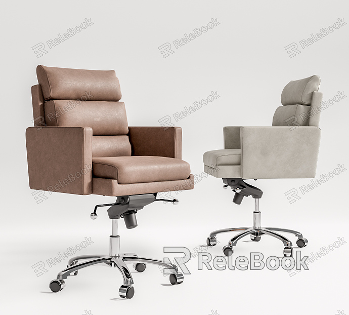 Modern Office Chair Leather Office Chair Combination model