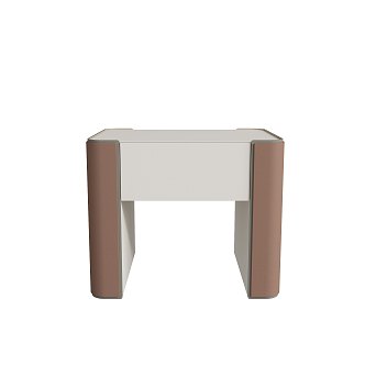 Minismal wind bedside table 3d model