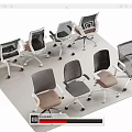 Modern Office Chairs With Various Styles Mesh Back And Ergonomic Design For Workspace
