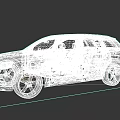 Gray Luxury SUV With Modern Design Sleek Body And Silver Alloy Wheels