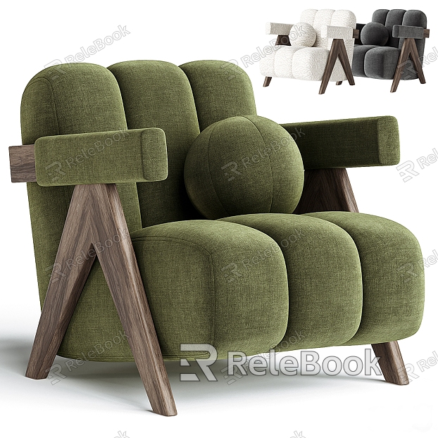 Modern Lounge Chair Armchair Collection model