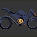 Jet Motorcycle Sci-Fi Motorcycle Concept Motorcycle Flying Car Space Flying Car Space Motorcycle 3d model