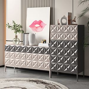 Modern Drawer Cabinet Three Drawer Cabinet Six Drawer Cabinet Side Cabinet Storage Cabinet Decorative Cabinet 3d model