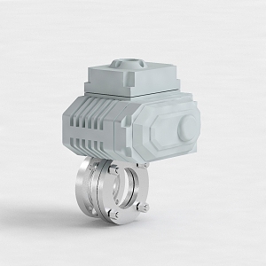 Electric valve 3d model