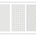 Background wall clapboard modeling wall three-dimensional concave-convex wall grid wall panel 3d model